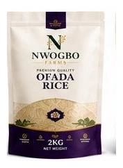 Nwogbo Farms Ofada Rice bag