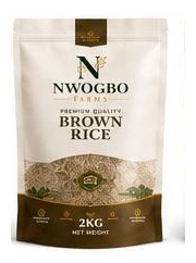 Nwogbo Farms Premium Brown Rice bag